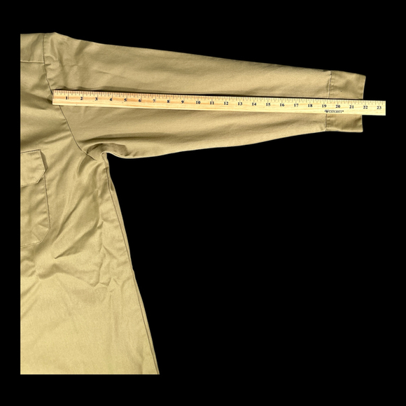 Dickies Mens Long Sleeve Button Up work Shirt Sz L - Picture 4 of 4